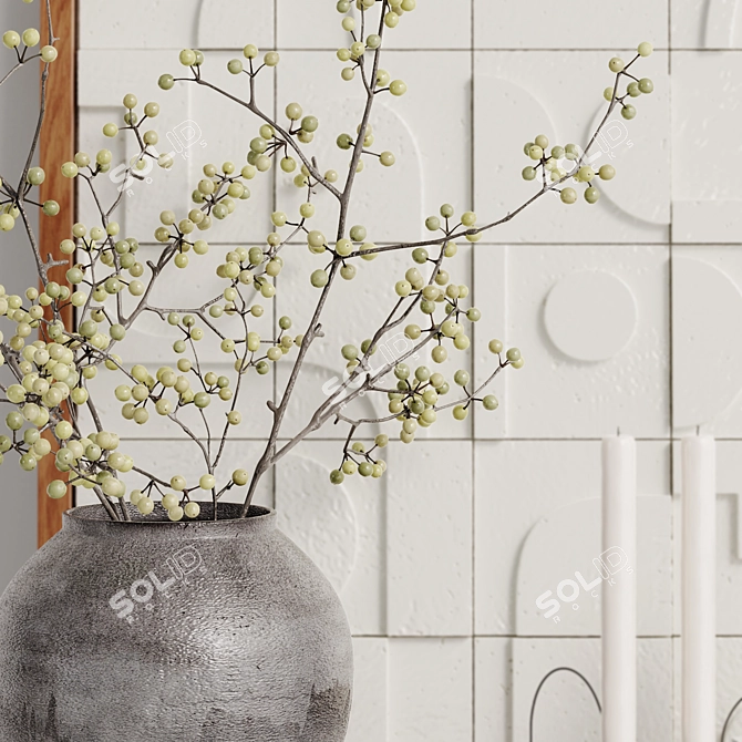  Modern Balance Decor Set 3D model image 4