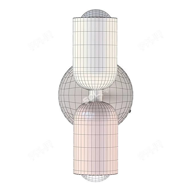 Modern Wall Sconce OM VENTU 3D model image 5