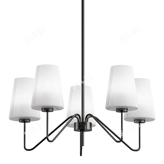 Madison 5-Light Chandelier Pendant 3D model image 1
