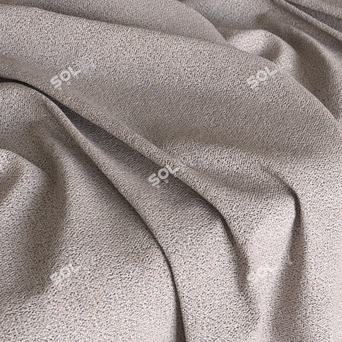 Seamless Fabric 4k PBR Set 3D model image 1