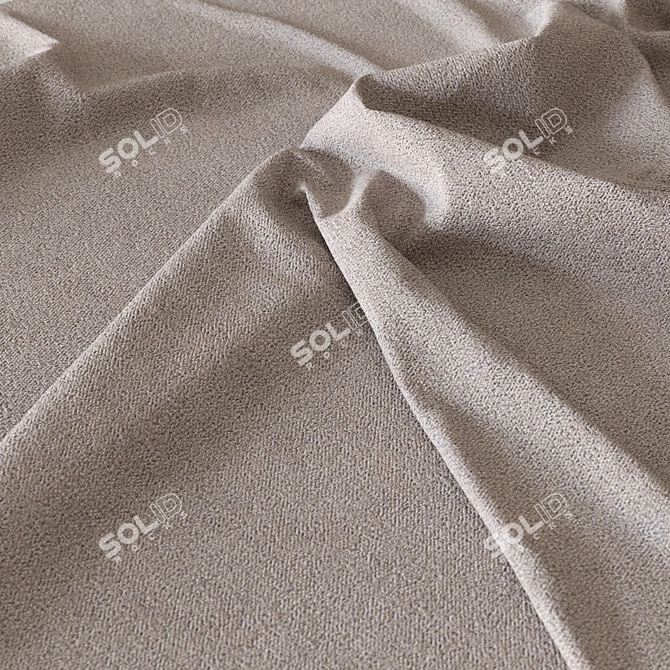 Seamless Fabric 4k PBR Set 3D model image 2