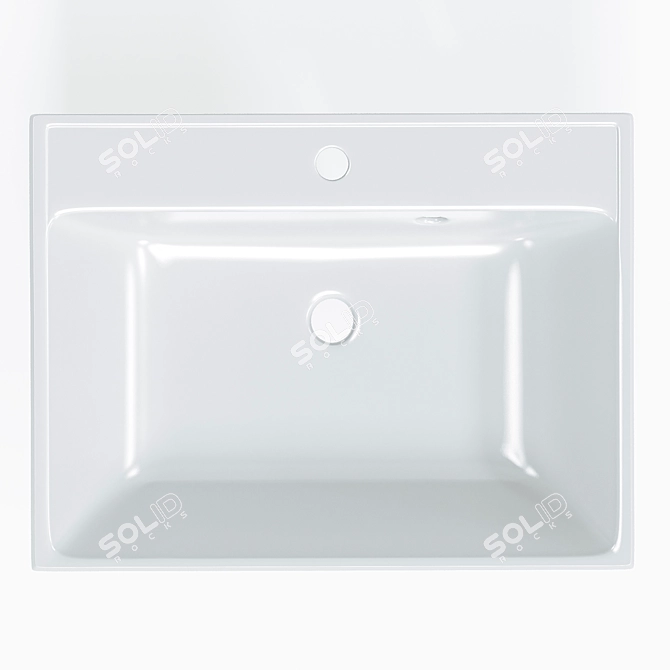 Paola Alba 600 Sink, Modern 3D model image 3