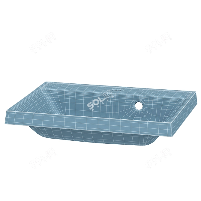 Paola Alba 600 Sink, Modern 3D model image 4