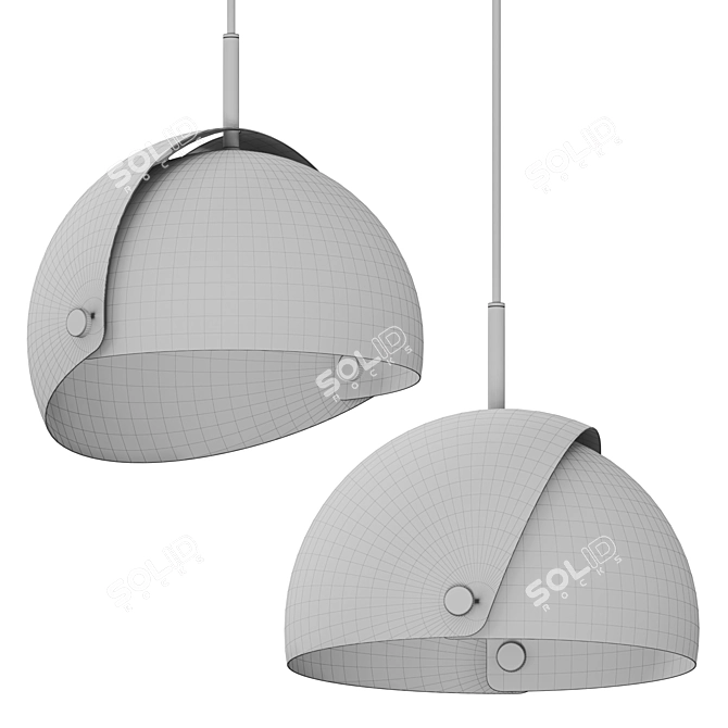 Minimalist Lighting Fixture for Home 3D model image 3