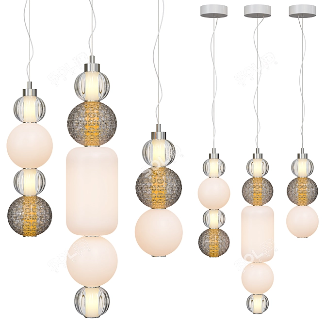 Aimabla Light Suspension Lamps 3D model image 1