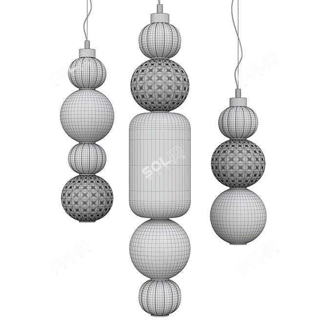 Aimabla Light Suspension Lamps 3D model image 4