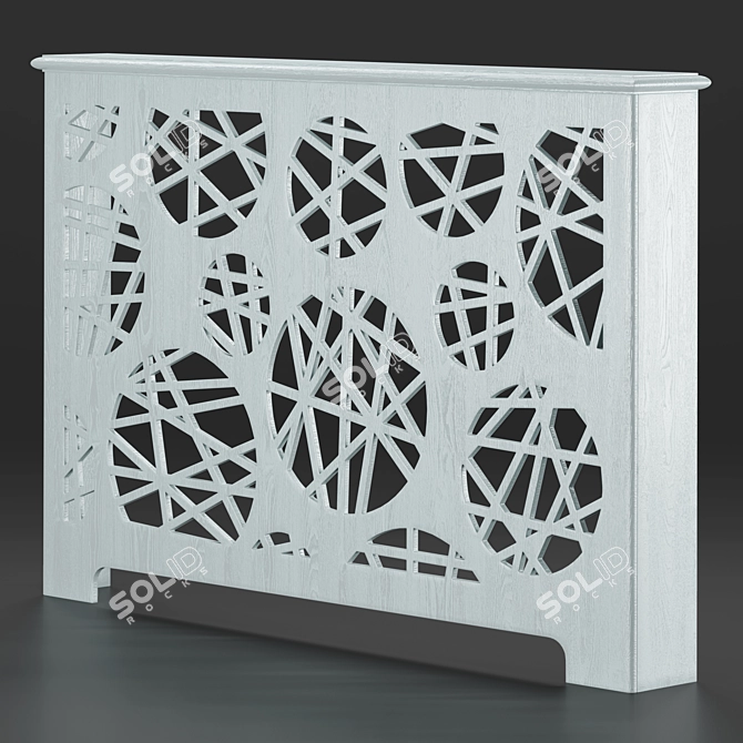 Decorative Panel and Box Set 3D model image 2