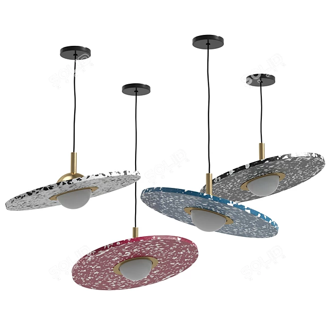 Large-scale UV Unwrapped Terazzo Model 3D model image 1