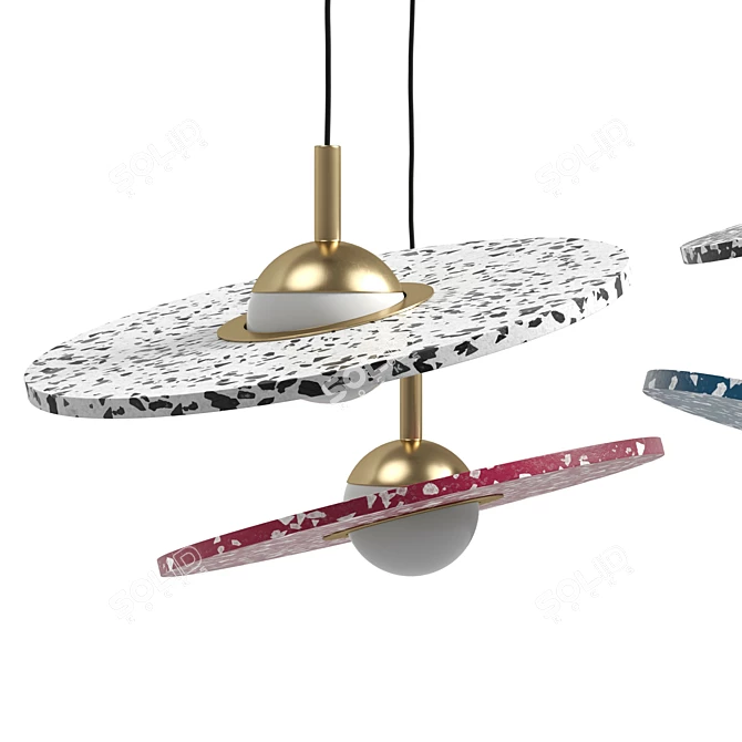 Large-scale UV Unwrapped Terazzo Model 3D model image 2