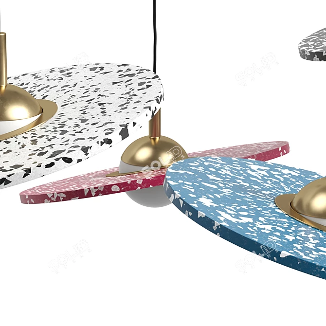 Large-scale UV Unwrapped Terazzo Model 3D model image 3