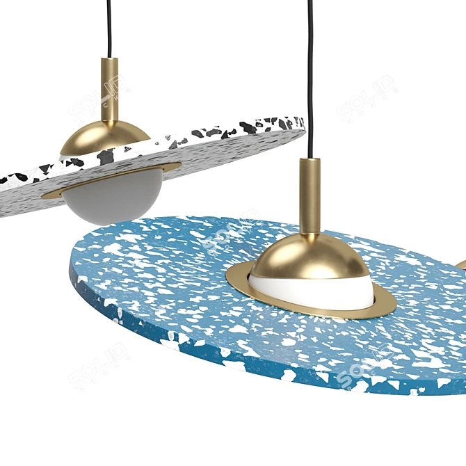 Large-scale UV Unwrapped Terazzo Model 3D model image 4