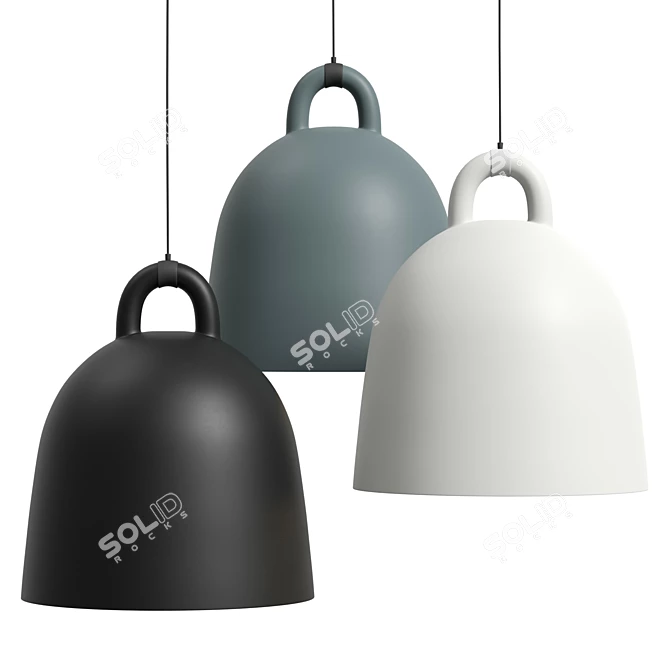 UV Unwrapped Pull Light Fixture 3D model image 6