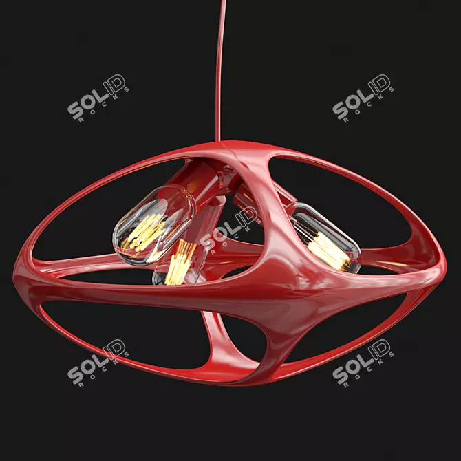 Arte Mars Chandelier, 42cm Diameter 3D model image 1