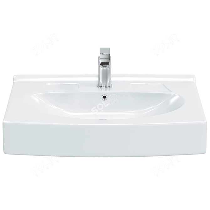 Santek Pilot 1WH301970 Basin 3D model image 2
