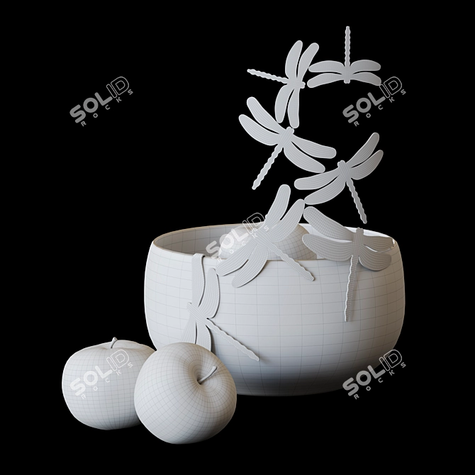 Artistic Decor Piece By Gherardo Frassa 3D model image 3