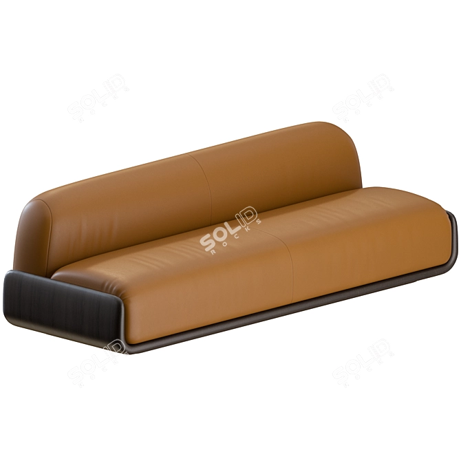 Van Rossum Tenere Sofa Set 3D model image 1