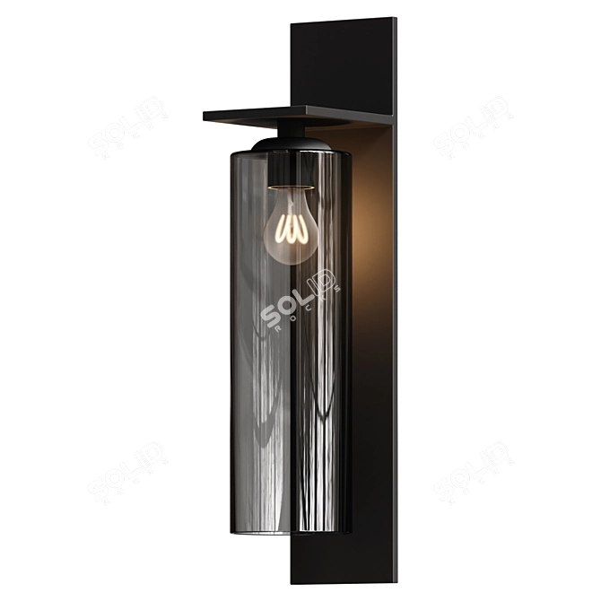 ECLIPSE Wall Sconce Light 3D model image 1