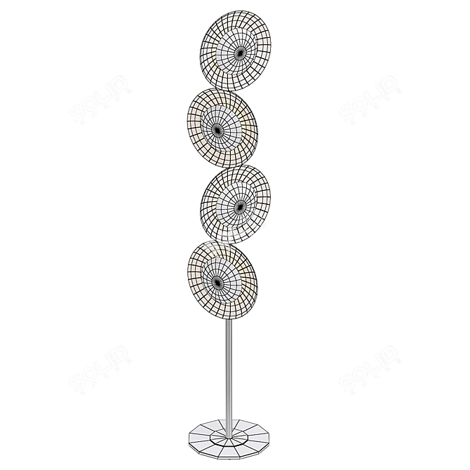 Eclipse Floor Lamp 3D Model 3D model image 3