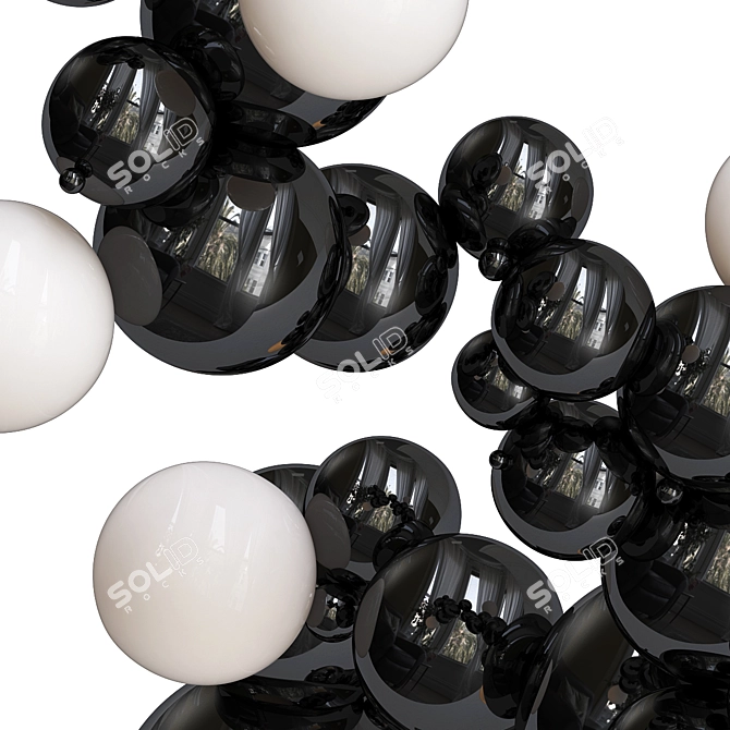 Modern Floor Lamp 3D Model 3D model image 2