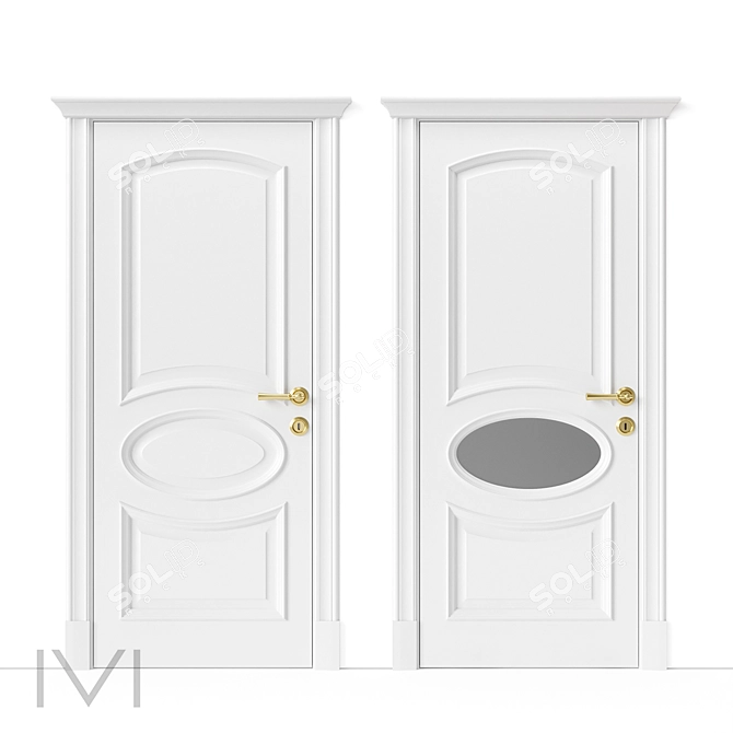 VIVOMOBILI Petersburg Collection Doors 3D model image 1