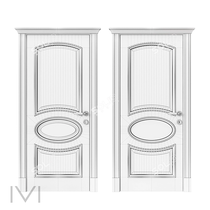 VIVOMOBILI Petersburg Collection Doors 3D model image 4