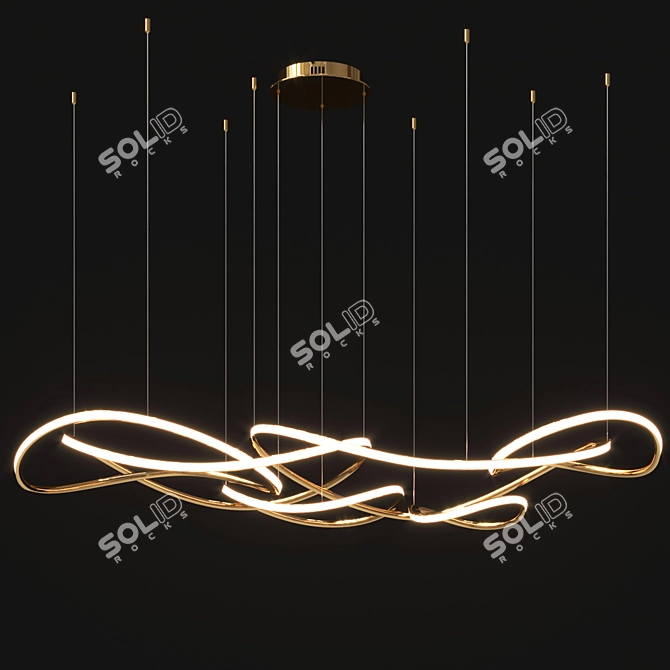 Modern Design Lamps Set 3D model image 2
