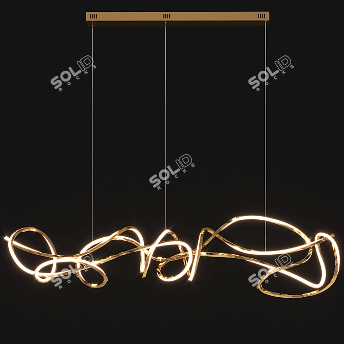 Modern Design Lamps Set 3D model image 3