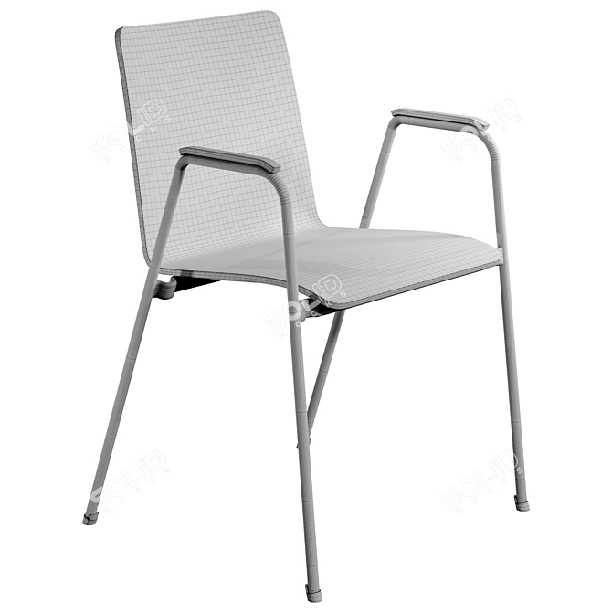 Thonet S262A F Chair 3D model image 2