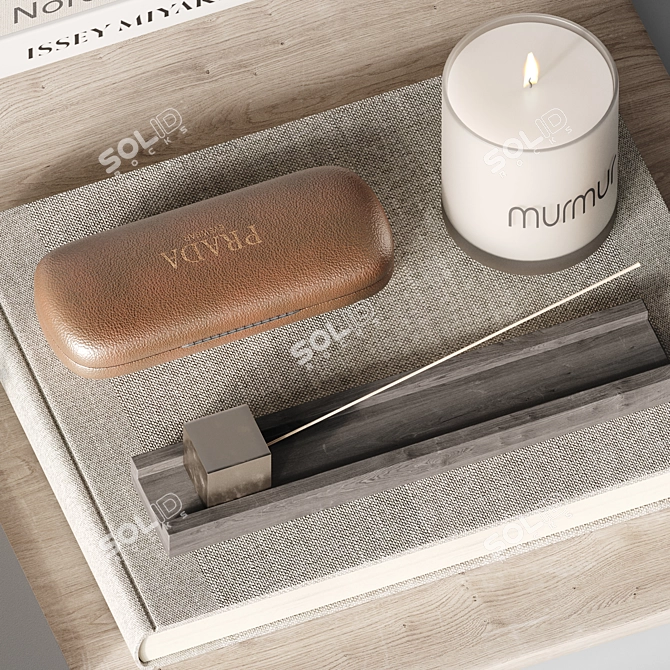 Elegant Decorative Set H71 3D model image 3