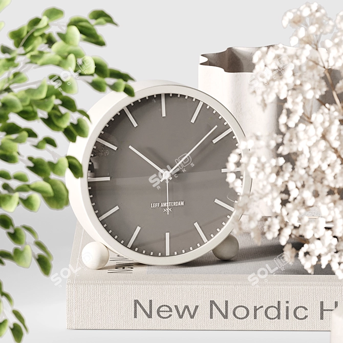 Elegant Decorative Set H71 3D model image 4