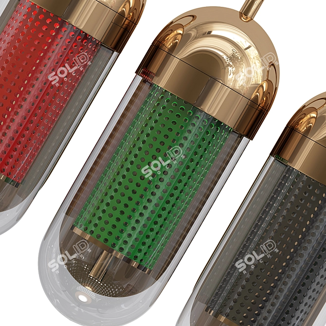 Modern Denver Wall Lamp Design 3D model image 4