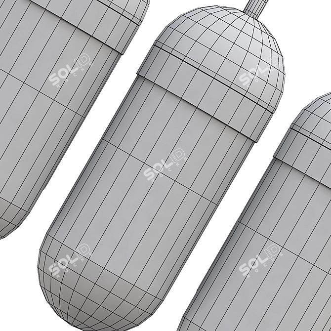 Modern Denver Wall Lamp Design 3D model image 5