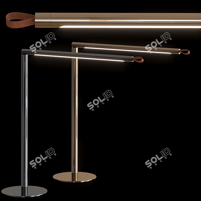 VERGA Table Lamp With Turbosmooth 3D model image 2