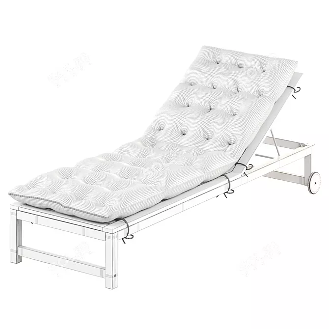 Outdoor Relaxation Set IKEA 3D model image 6