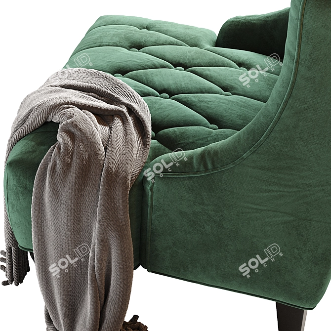 Modern Christopher Accent Chair - 2016 3D model image 4