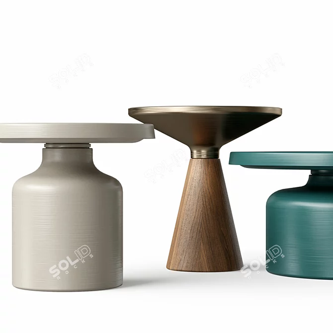 Customizable Coffee Tables Cosmo 3D model image 4