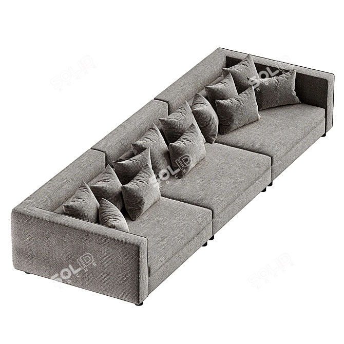 Malin Modular Sofa Set 3D model image 2