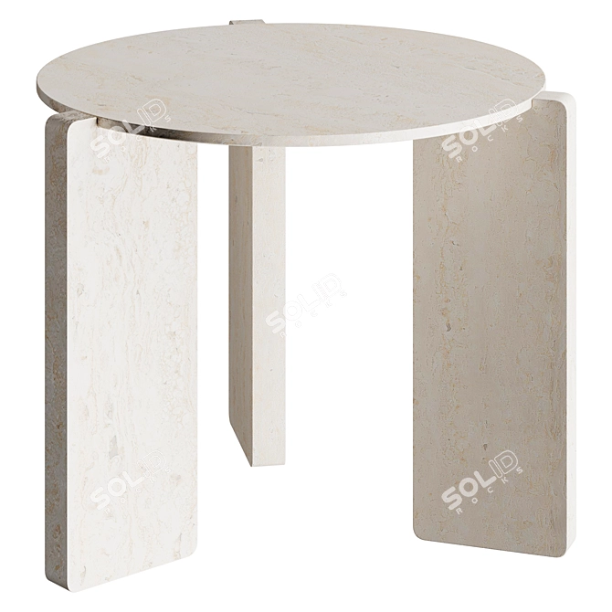  Greenwich Coffee Table in Oak 3D model image 2