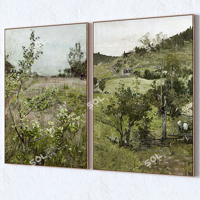 GalleryWall Art Frame Set 3D model image 2