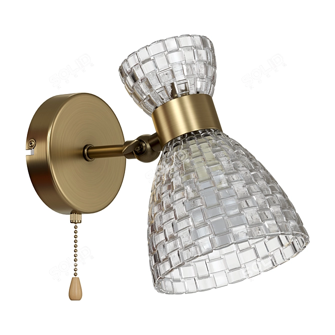 Elegant Lumion Jackie Wall Sconce 3D model image 1