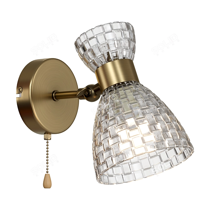 Elegant Lumion Jackie Wall Sconce 3D model image 2