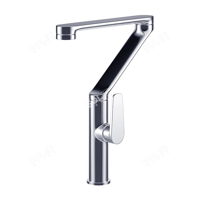 TARA Omoikiri Mixer Tap 3D model image 3