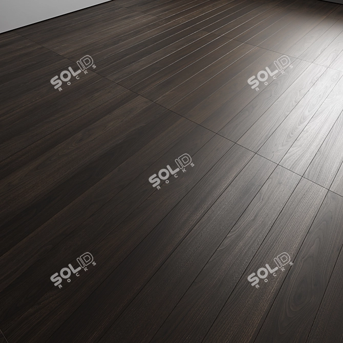 Versatile Oak Parquet Flooring Kit 3D model image 5