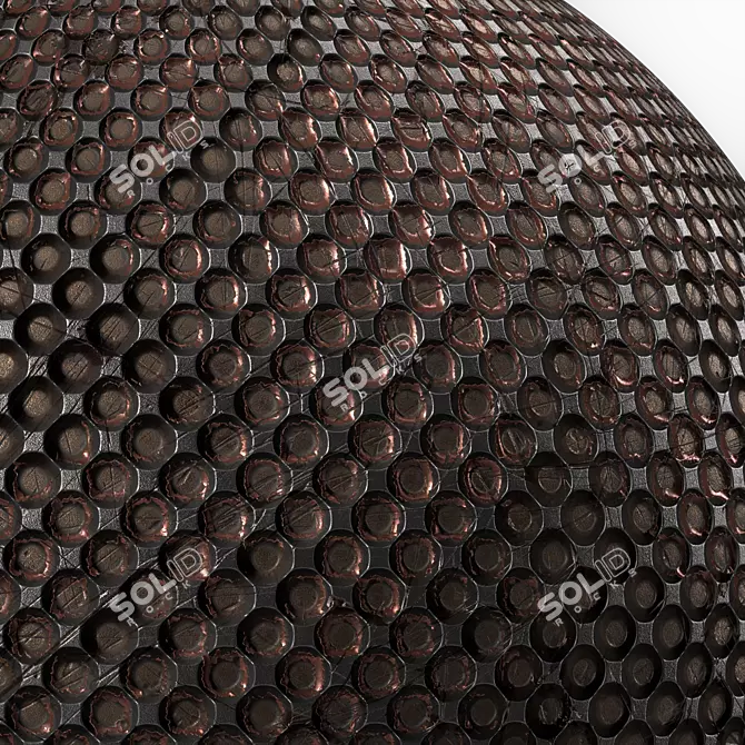Painted Metal Panel Materials 3D model image 3