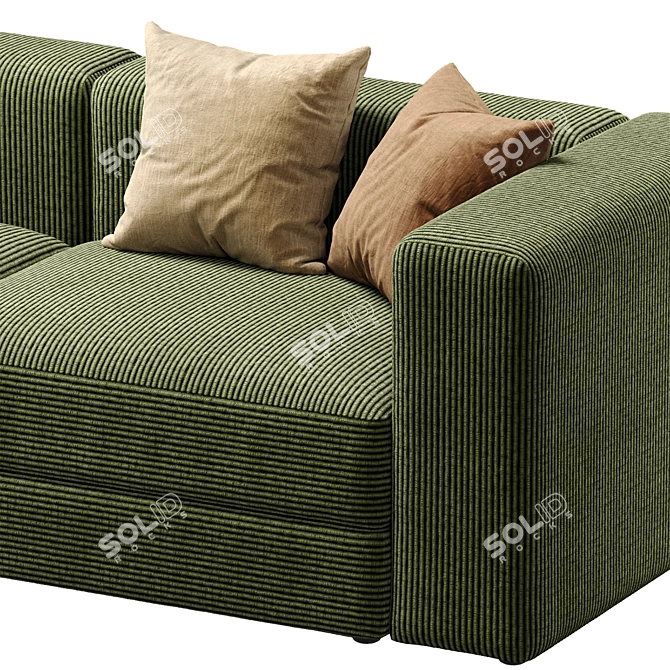 Modular JÄTTEBO Sofa Collection 3D model image 3