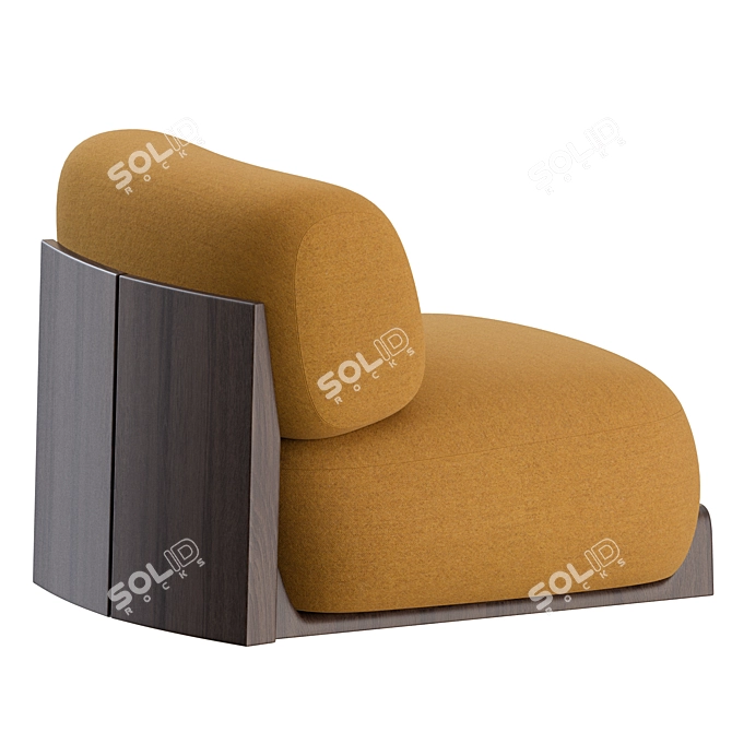  Elegance Defined: Van Rossum Armchairs 3D model image 5