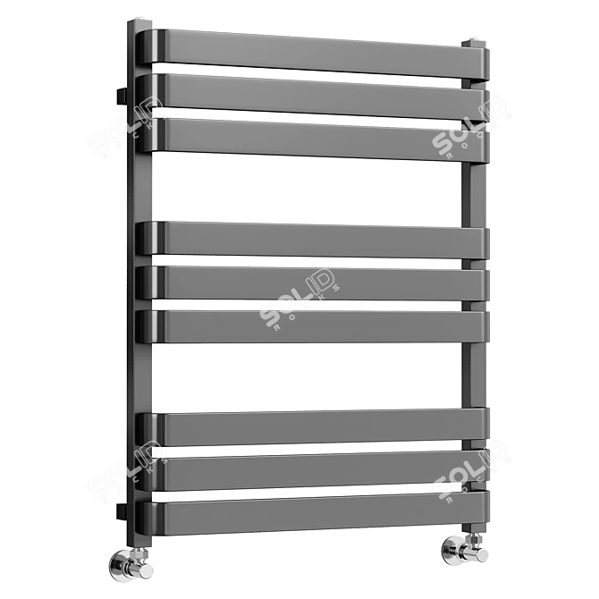 Modern Milton Towel Rail Collection 3D model image 1