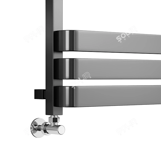 Modern Milton Towel Rail Collection 3D model image 3