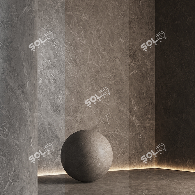 Marble Seamless Texture Pack #3 3D model image 4