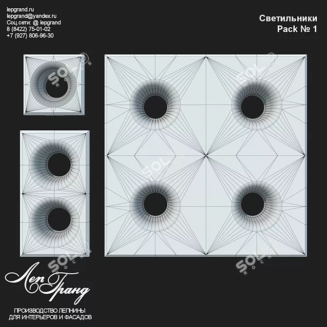 Custom Recessed Lighting Solutions 3D model image 2